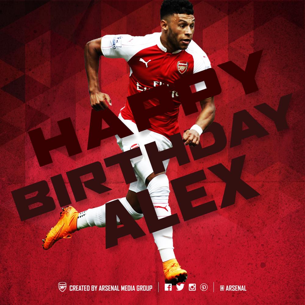 Happy 22nd birthday Alex Oxlade-Chamberlain. 