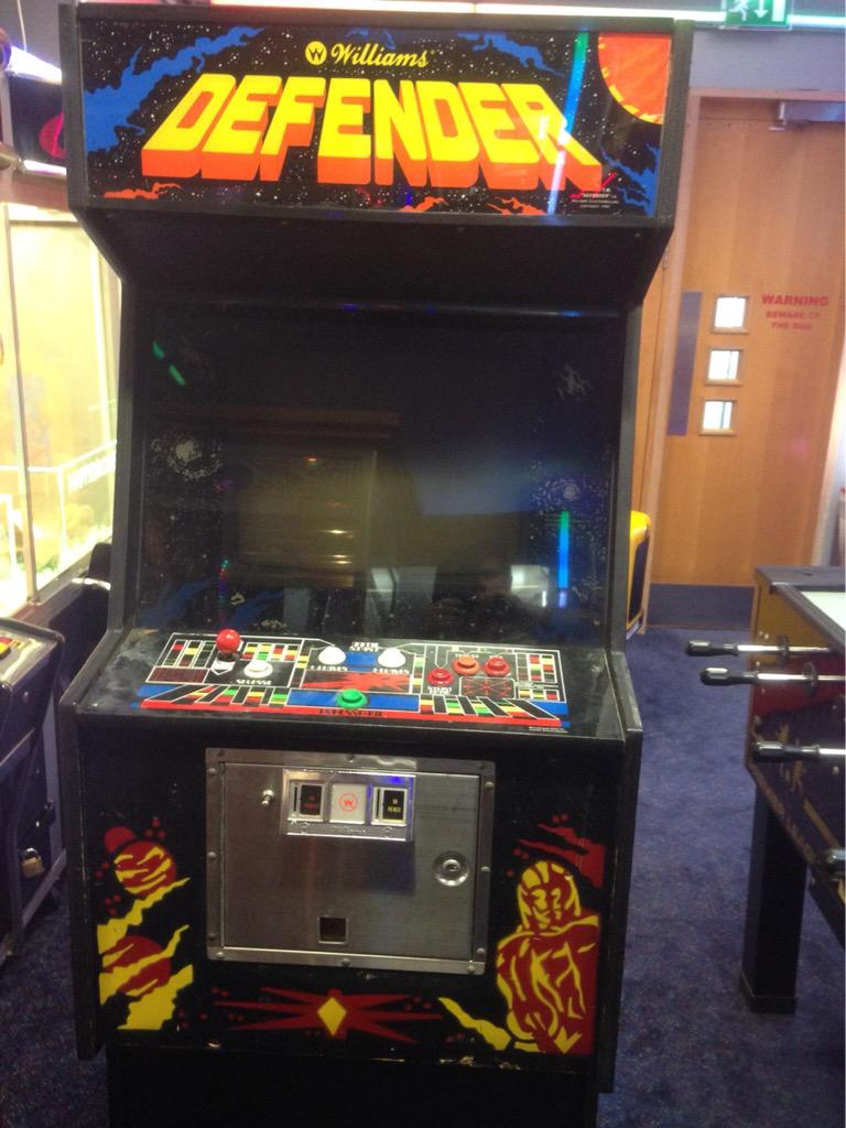 Soon to be in our Retro corner...an original Defender! #happidrome #defender #retro #retrogaming #southend #arcade