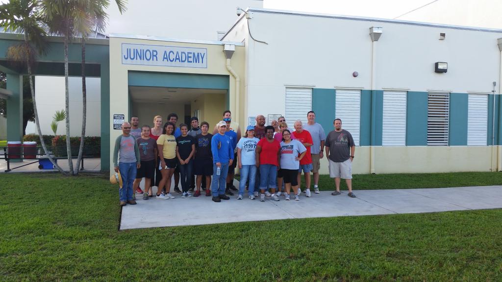 Leisure City K-8 on Twitter: "It takes community! Beautification day at