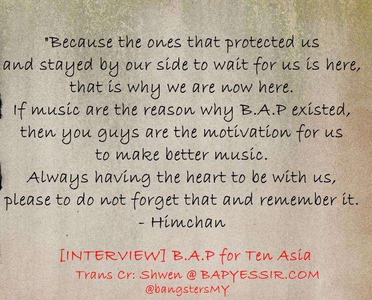 bangstersMY's tweet photo. To BABY :) #BAPQuote #HimchanQuote http://t.co/jIBqfmDwtT