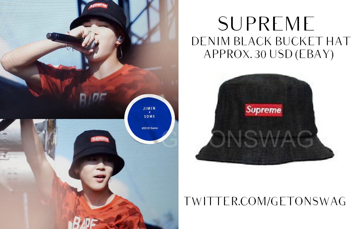 Jimin - BTS Denim Bucket Hat