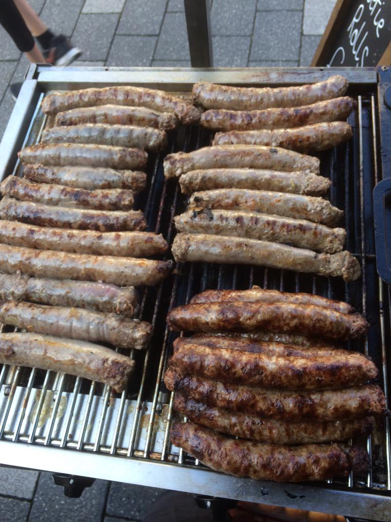 Boerewors rolls in Camberley. Come down and get one #boerieroll #boerewors #braai