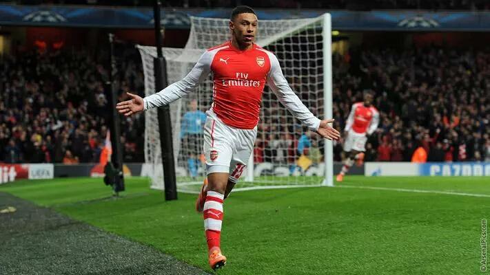 . winger Alex-Oxlade Chamberlain turns 22 today. Happy birthday 