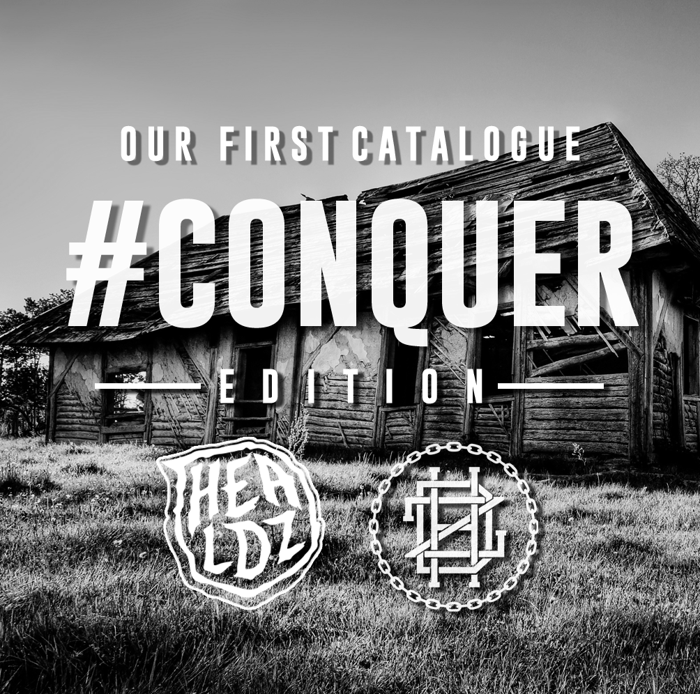 grab it fast our first catalogue matesss rawrrr #conquereseries