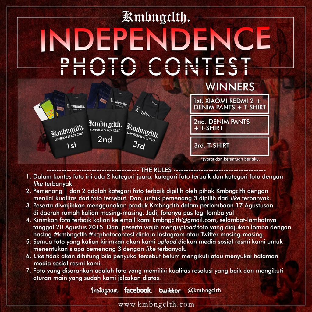 Hail Goaters! This is <a href="/kmbngclth/">K M B N G C L T H</a> Independence Photo Contest. Come on! <a href="/mrclvcrck/">Miracle Voice</a>