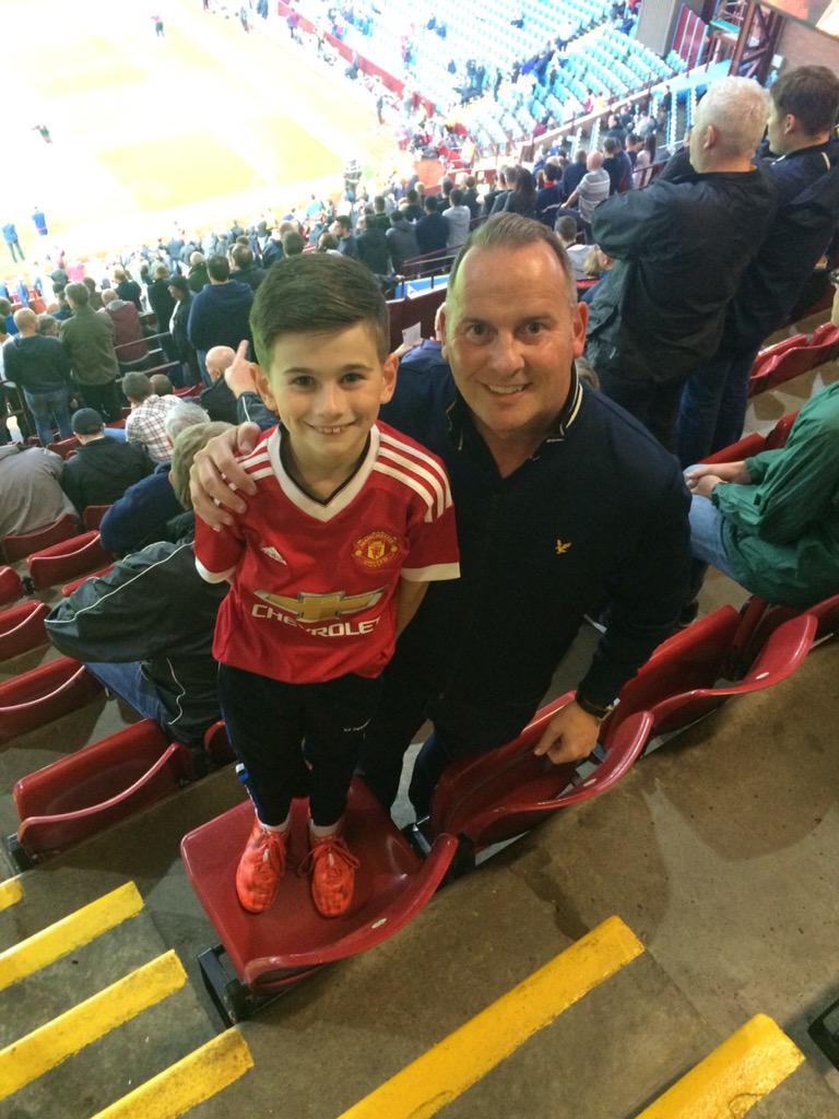 laveryg's tweet photo. @ManUtd first away match for my wee lad to see untied beat villa at villa park #heisred #mufc http://t.co/ou1zhZTvqs
