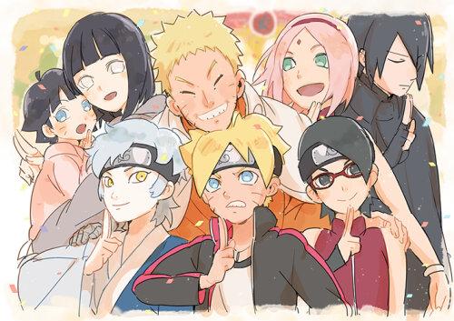 boruto sarada sasuke e naruto