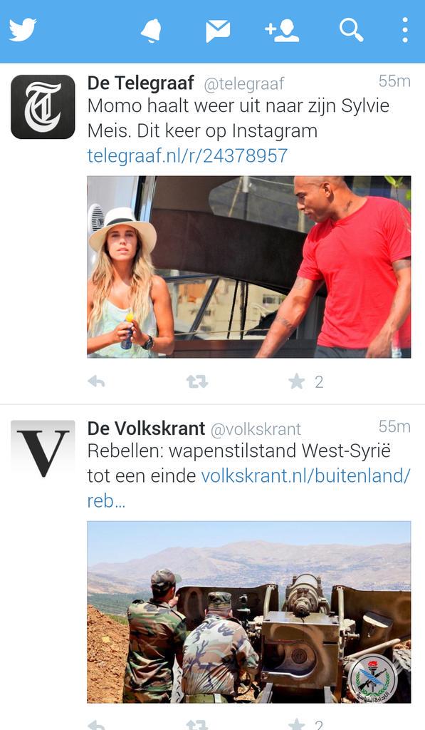 HAapje's tweet image. Two different newspapers. Two different #firstworldproblems.😒 #shortcopy #hetaapje