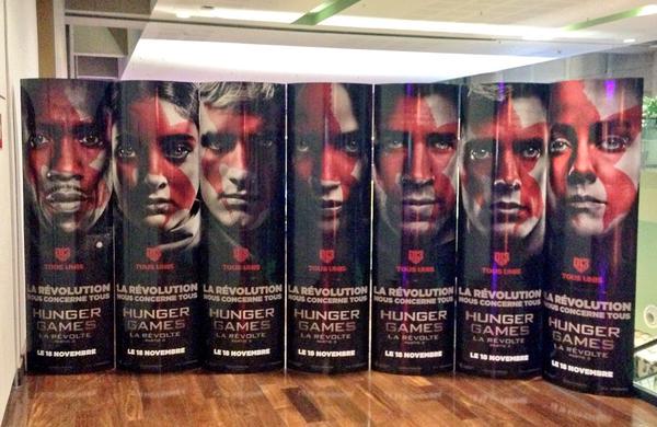 FR_HungerGames's tweet photo. #INFO "Mockingjay: Pt 2" commence à s'installer en France. N'hésitez pas à faire partager si c'est le cas chez vous! http://t.co/F0Gi3sIoXy