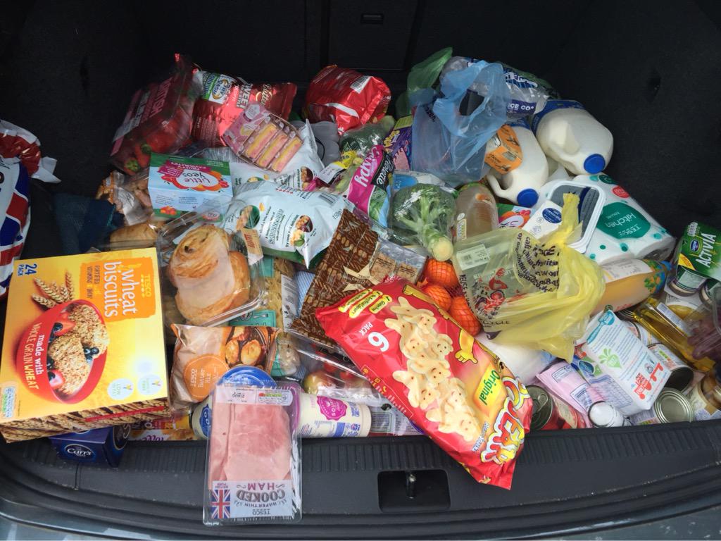 Fattytoad's tweet image. Weekly shop with bags delivered to our house by @Tesco. click &amp;amp; collect at our holiday home and..... #letdown #csfail