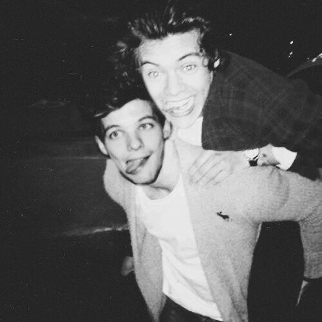 Harry Styles and Louis Tomlinson