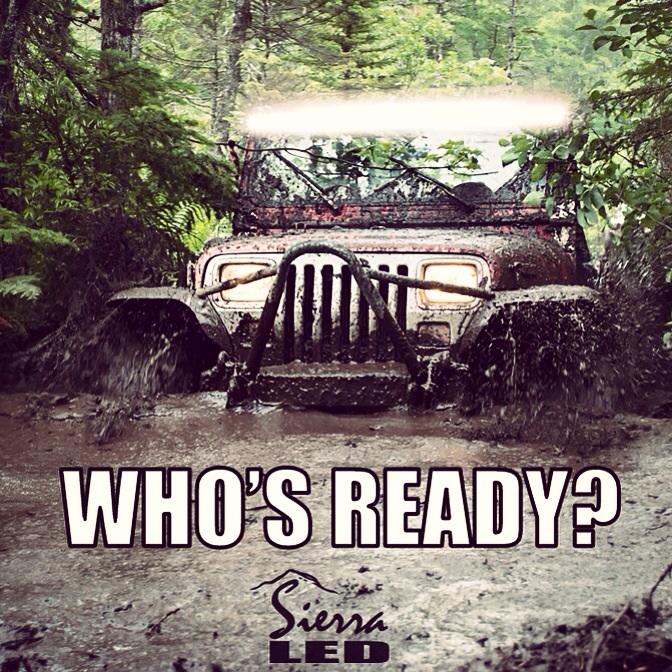 SierraLEDLights's tweet photo. Who's ready to get dirty this weekend?!! #offroad #offroadled #weekend #dirty #mud #crawling #sierraled http://t.co/wc1ji2Z6Qa