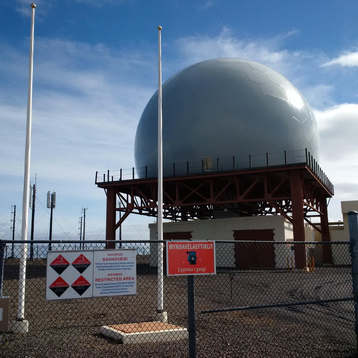 Pascal Heyman On Twitter Nato Radar Station W 460km Radius At Bolungarvik In Iceland S Westfjords Also With Communication Devices Of Others Http T Co 79tsefsxhs