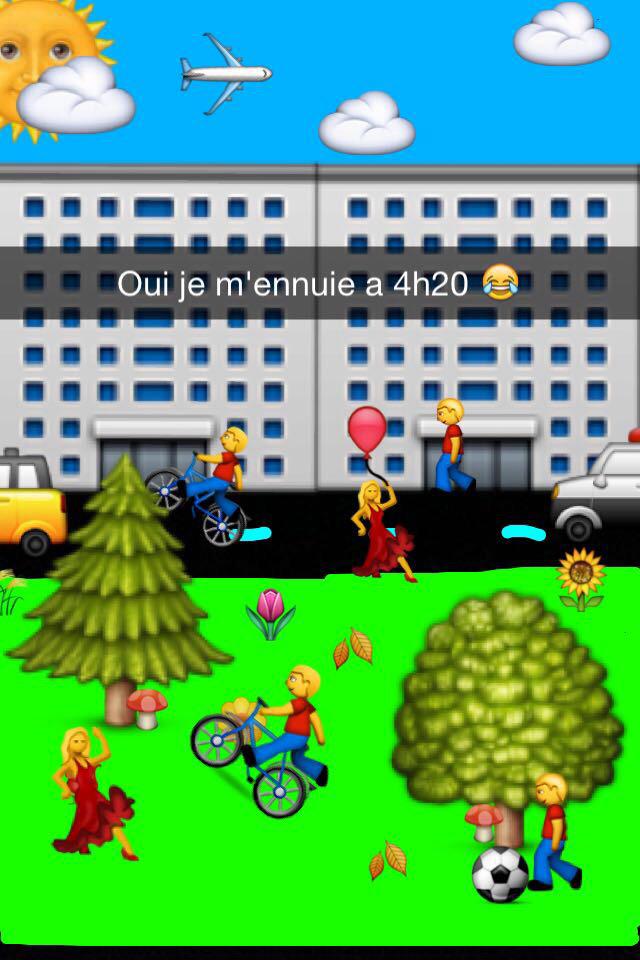 manonhttp's tweet image. Oui oui j'ai que sa a faire sur snap oui ..