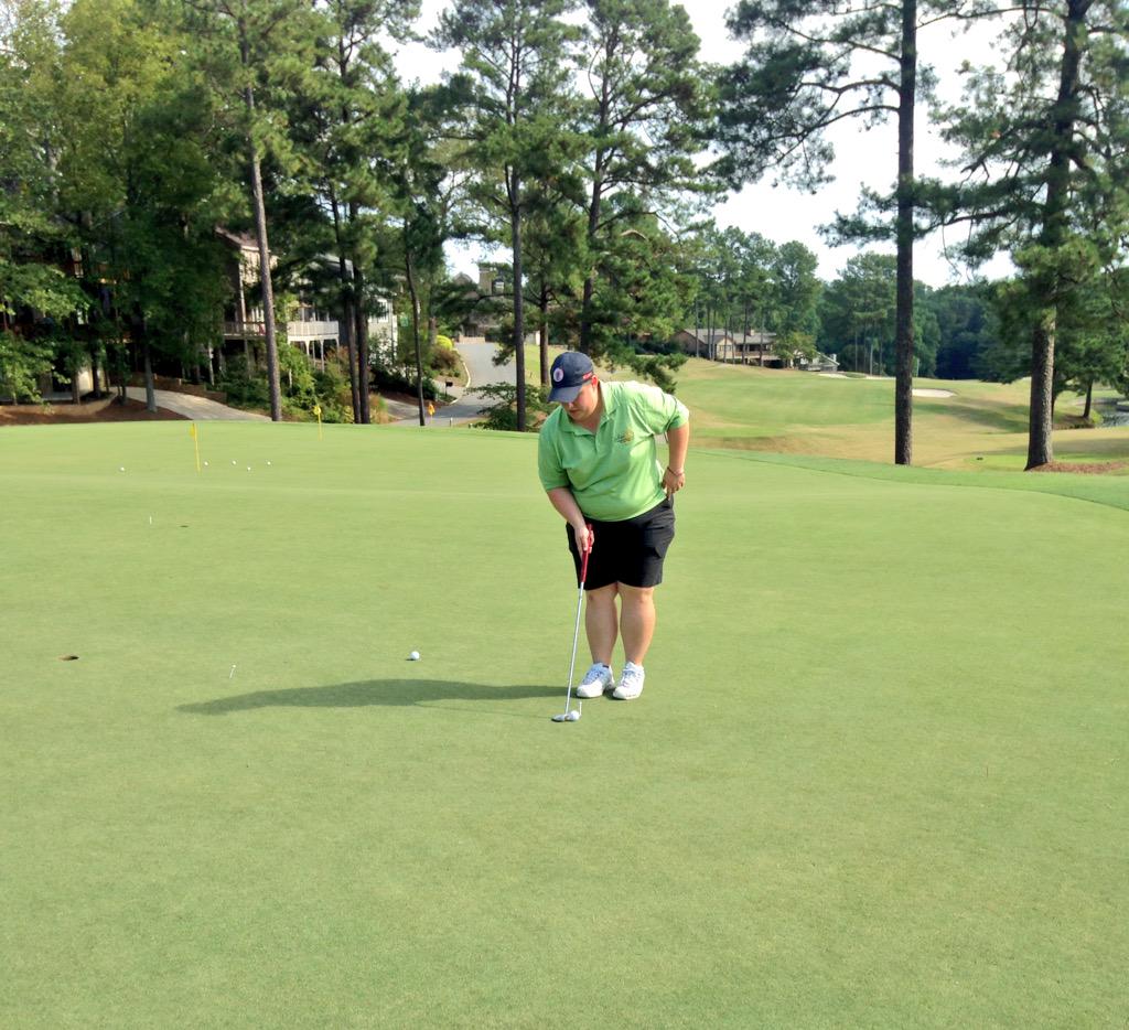 DaretoGolf's tweet photo. Working on our speed and direction http://t.co/p8maF8tSs1