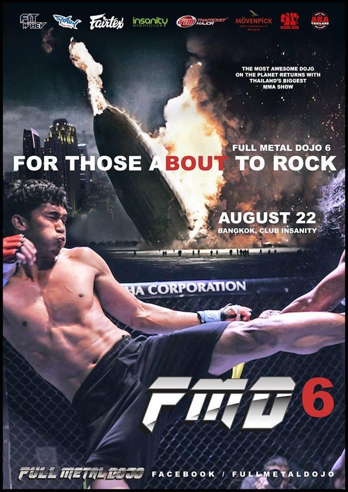 Jon_NuttFMD's tweet photo. @FullMetalDojo6 Get your tickets via Thai Ticket Major. #Bangkok #Live #Event #MMA #Thailand 
http://t.co/K5W1DQmtaC http://t.co/wKjFulAJET