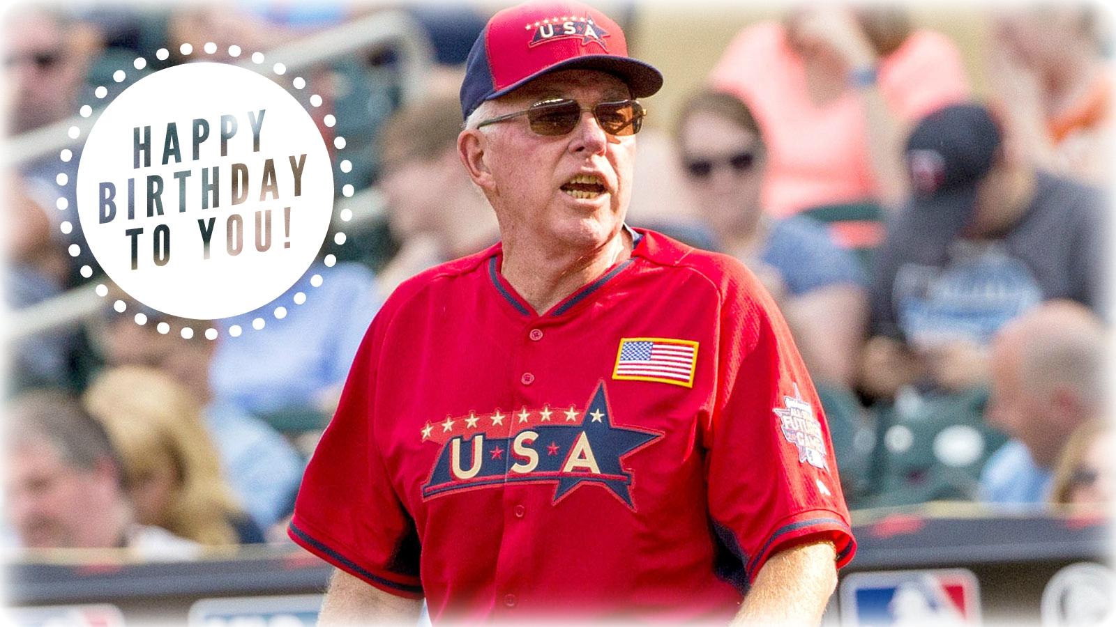 Happy birthday to World Series Champion Manager & our friend Tom Kelly! 