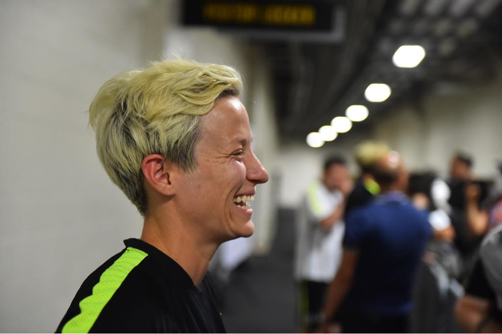 USWNT's tweet photo. Back together &amp; back at it 👊⚽️ Cheesin' hard for you, Pittsburgh! Practice is open to the public! #ComeSayHi http://t.co/XMDbL3j5hP