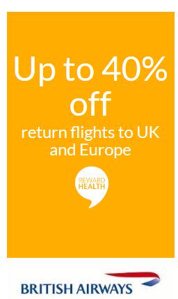 jplus_db's tweet image. 5* Life Cover
Save up to 40%* on Flights
#RewardHealth
*T&amp;amp;Cs Apply see buff.ly/1LdFgyF for details