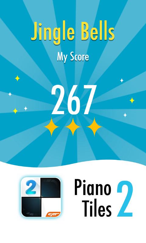 Gouwputra's tweet photo. I gained 3 stars in 'Jingle Bells' of Piano Tiles 2. Who can beat me?->http://t.co/SmXz6CQYF9 http://t.co/1HN4338Z46