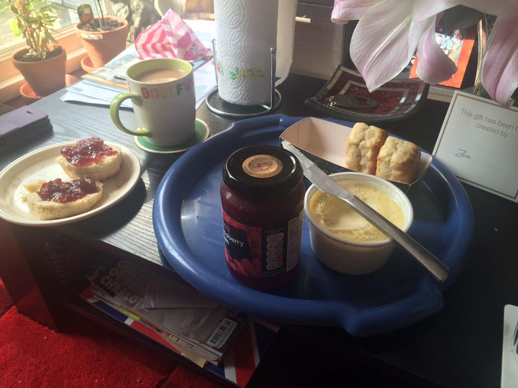ray_likethefish's tweet image. Cream tea and #BBCFinalScore