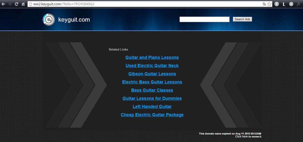 lupa gak perpanjang domain keyguit.com ..mau transfer ke dracoola.com aja ah...