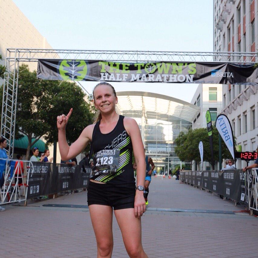 thetownshalf's tweet photo. If you've crossed the finish, congrats! If you're working the course, keep killing it! #runoak http://t.co/GsxyZiRQ6k