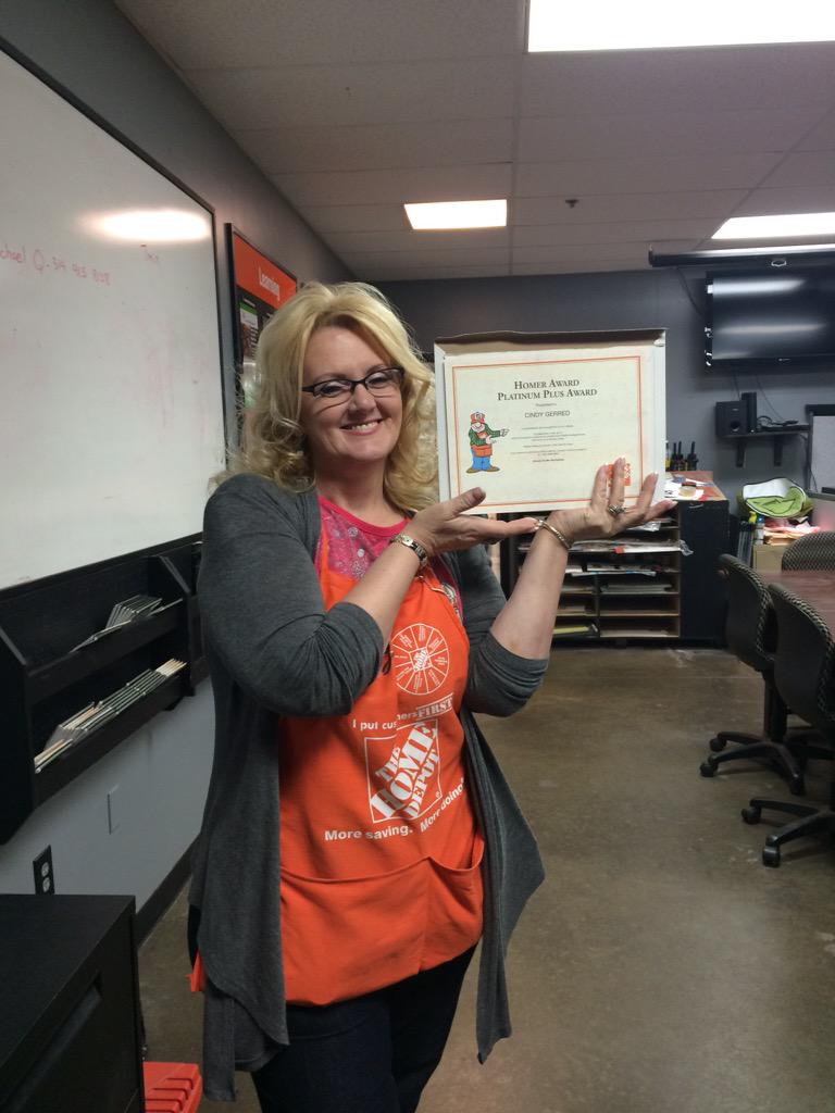 Congratulations Cindy on receiving your Platinum Plus Award!  🎉 <a href="/MichaelQHD/">Michael Quirrenbach</a> <a href="/thd0529/">Home Depot #0529</a> <a href="/CihakBecki/">Becki Cihak</a> <a href="/cea97m/">Chris Anderson</a> <a href="/SHowardO/">Shaun Howard</a>