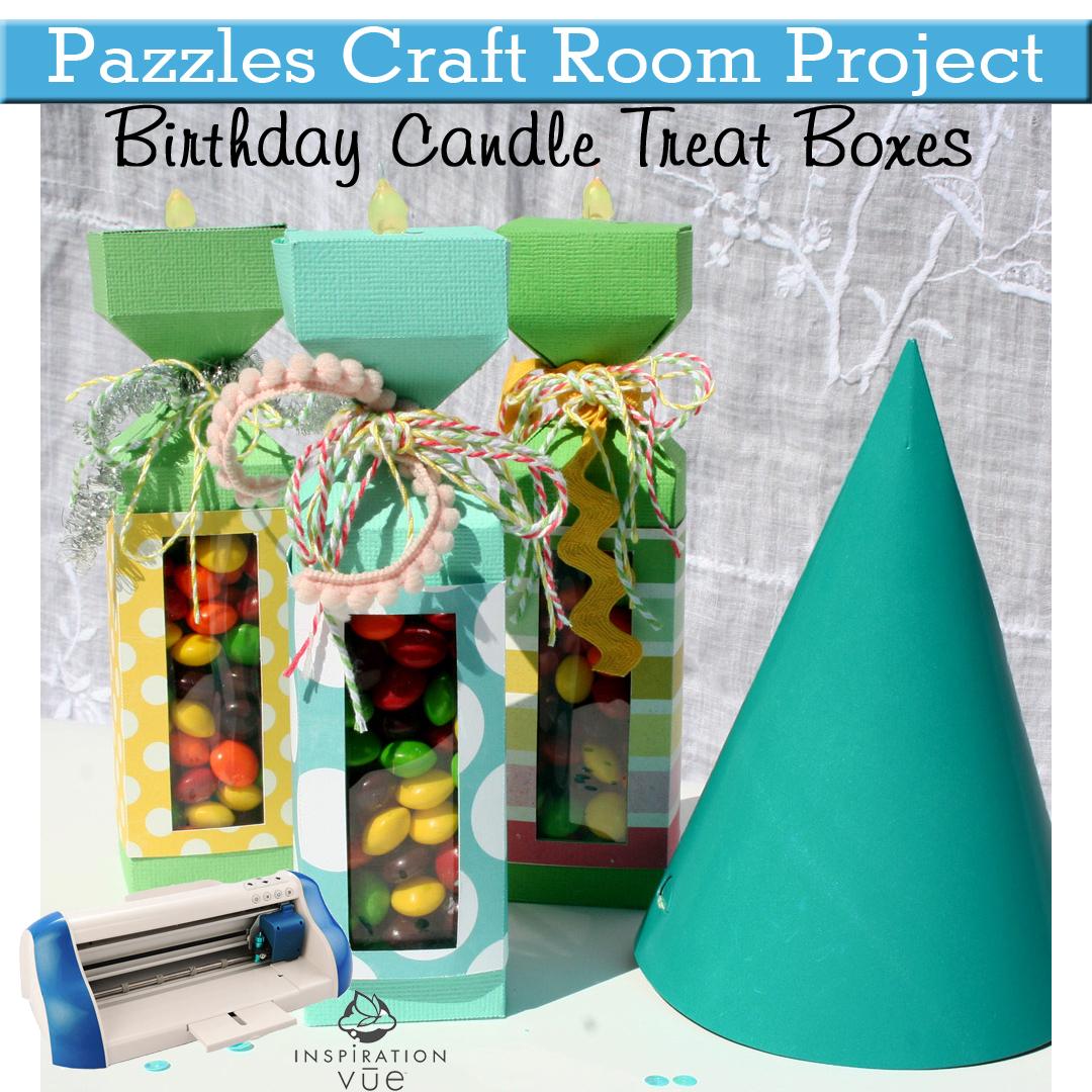 MyPaperCrafting's tweet image. #Pazzles #craftroom  birthday candle treat boxes. bit.ly/1hEww7S