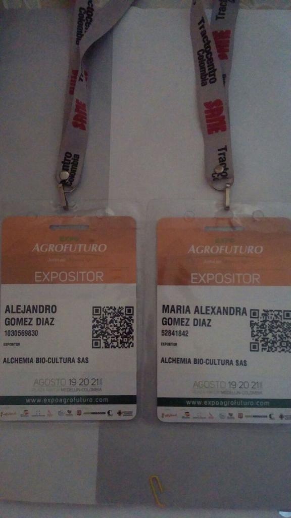 AlchemiaBio's tweet photo. Ya estamos listos para #AgroFuturo2015 donde apoyamos #NuevoAgro #CambioSocial @Agrofuturo http://t.co/cBW3VuTfK0