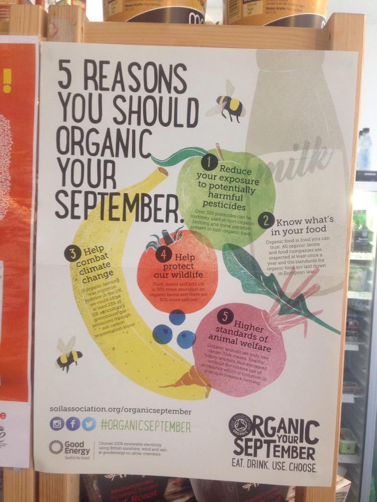 Support Soil <a href="/SoilAssociation/">Soil Association</a> Organic September. Make a small change to yr everyday shopping soilassociation.org/organicseptemb…