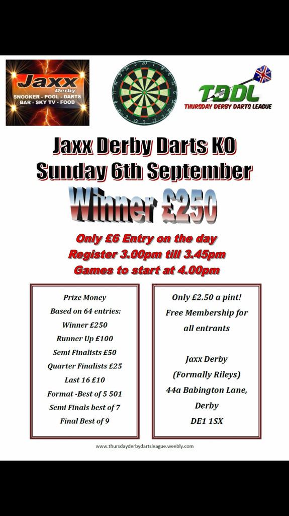 Our first Darts Competition!