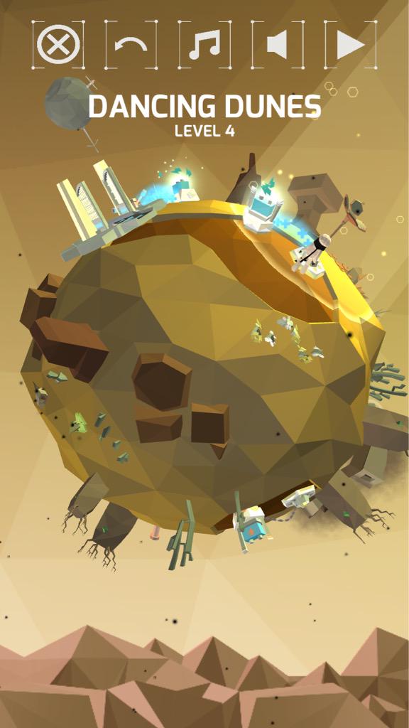 amyneurons's tweet photo. A beautiful puzzle game you win by terraforming tiny low poly planets using clean energy. https://t.co/Fj02eFX6bF http://t.co/RObMJ2tD4l