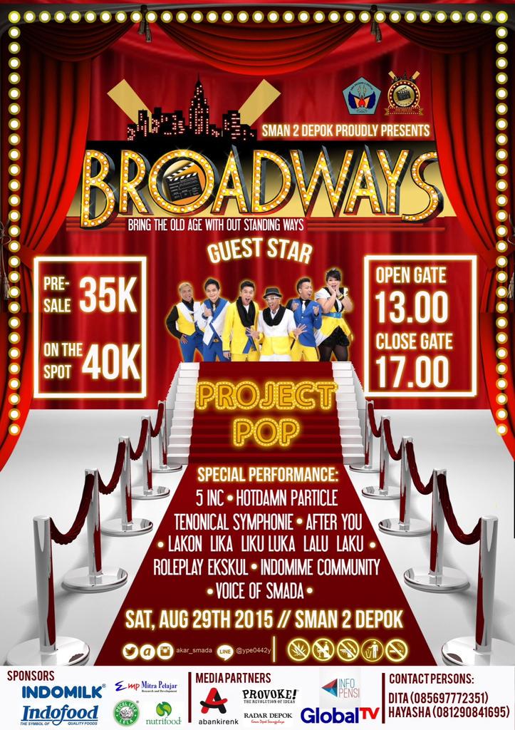 #infopensi SMAN 2 DEPOK Presents <a href="/akar_smada/">AKAR SMADA 2016</a> infopensi.com/events/sman-2-…