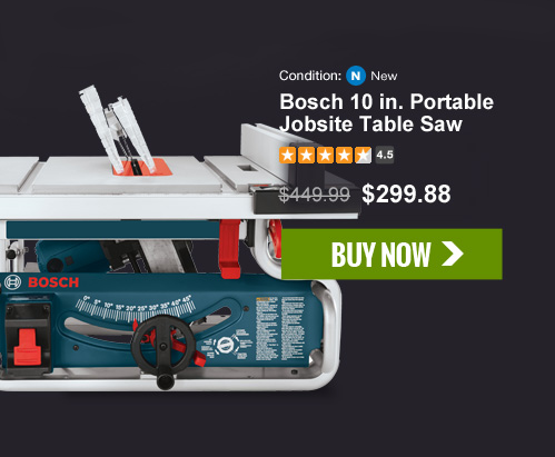 Introducing our final #SummerDeal, the <a href="/BoschToolsNA/">Bosch Power Tools North America</a> 10 in. Portable Jobsite Table Saw » bit.ly/1JhUu5f