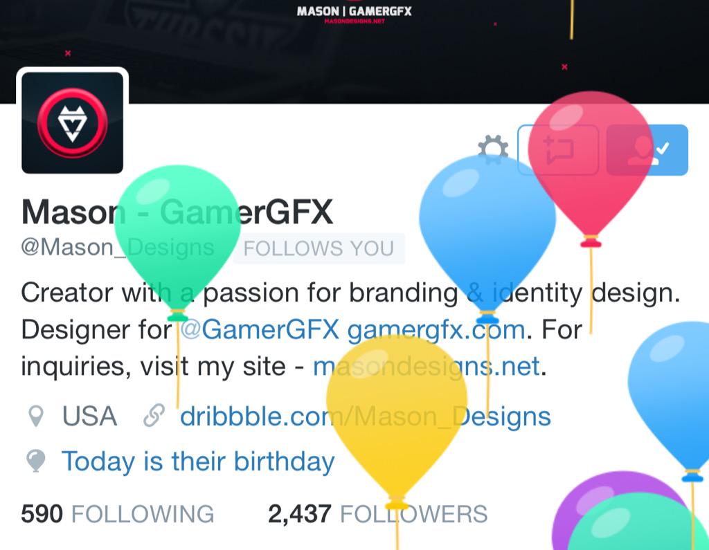 StxryZone's tweet image. We&apos;d like to wish a Happy Birthday to our designer @Mason_Designs. #DesignDoneRight
