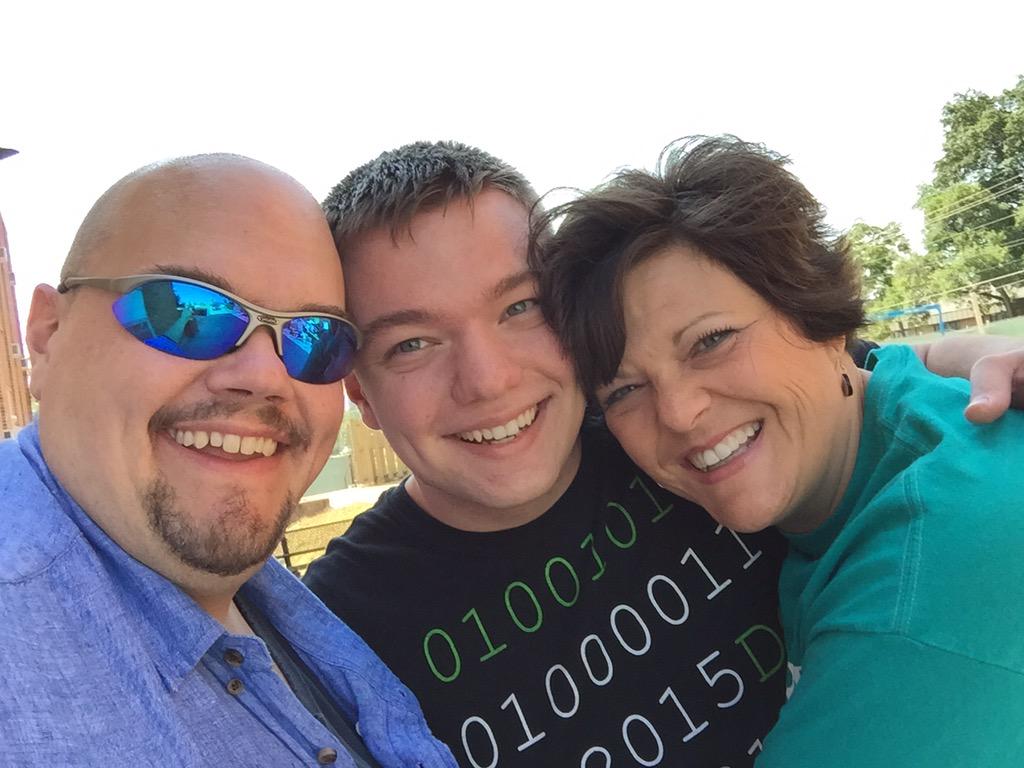 MissouriSandT's tweet photo. Love the shirt! He'll fit right in. #MinerMoveIn2015 RT @KelloggRegina: Just left this guy @MissouriSandT http://t.co/Etssj7NubP