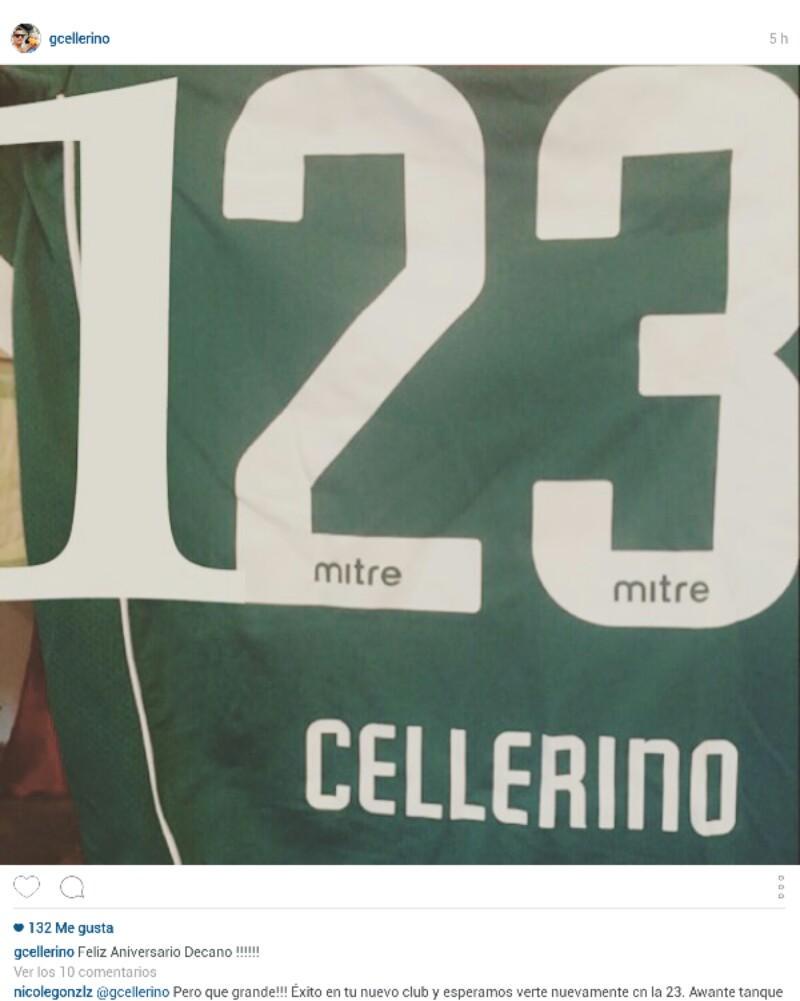 AwanteCL's tweet photo. EL SALUDO DE GASTÓN CELLERINO A WANDERERS
#SW123 http://t.co/qPgiLrp875