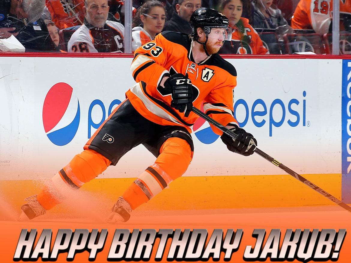 Happy Birthday Jakub Voracek! 