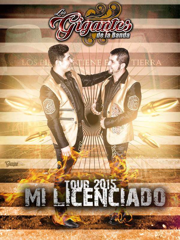 GigantesRecords's tweet photo. TOUR 2015 #MiLicenciado AGENDA TU FECHA @GigantesBanda http://t.co/KRLsQSAFf0