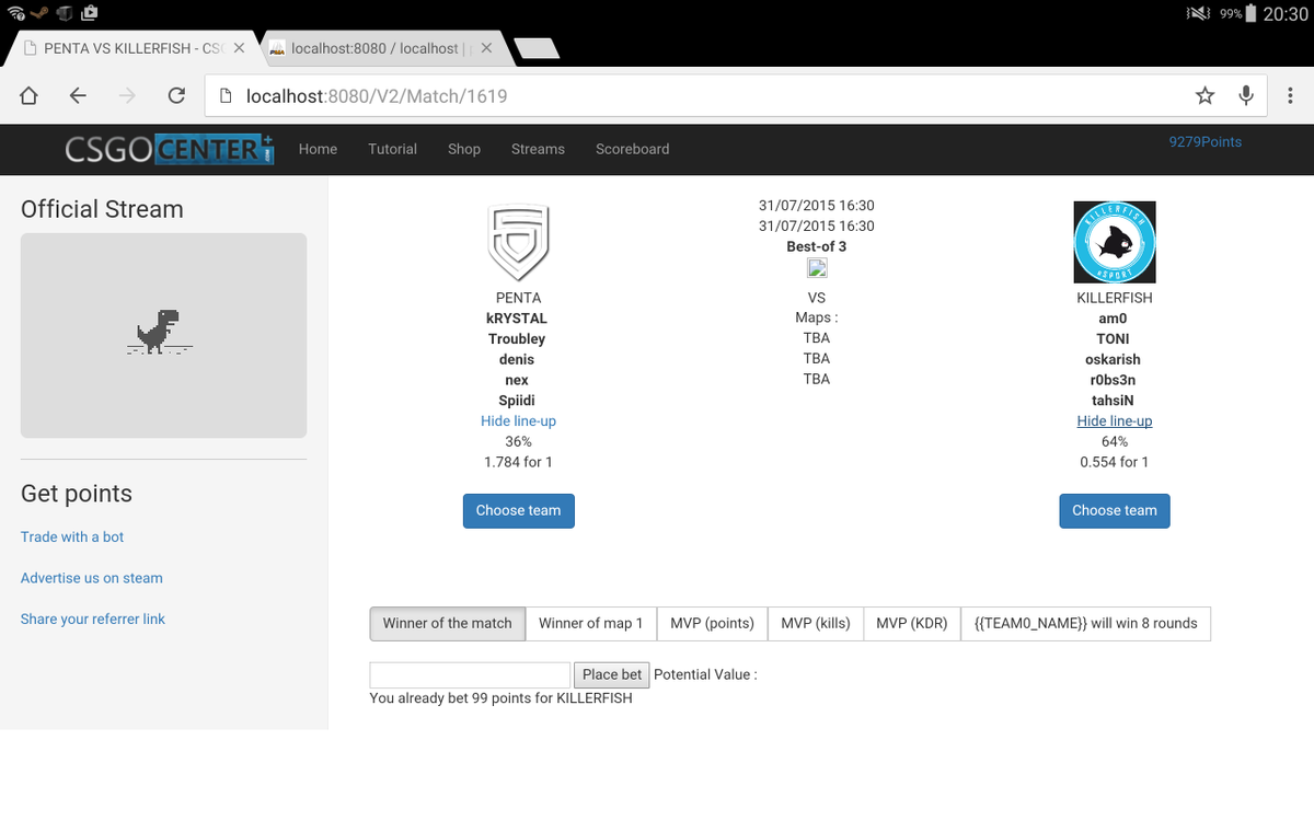 CSGOCenter's tweet image. Some screenshots from the new V2, still work in progress :)
