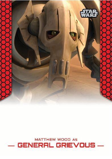 Happy birthday General Grievous -Matthew Wood! Look for his autograph cards in Topps Star Wars Chrome Perspectives! 