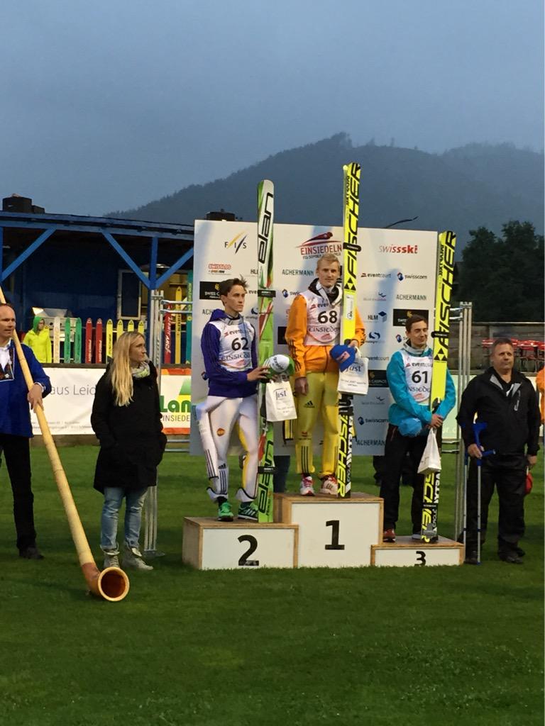 1. 🇩🇪 Freund S. 
2. SLO Prevc P.
3. POL Stoch K. 
#SommerGP2015