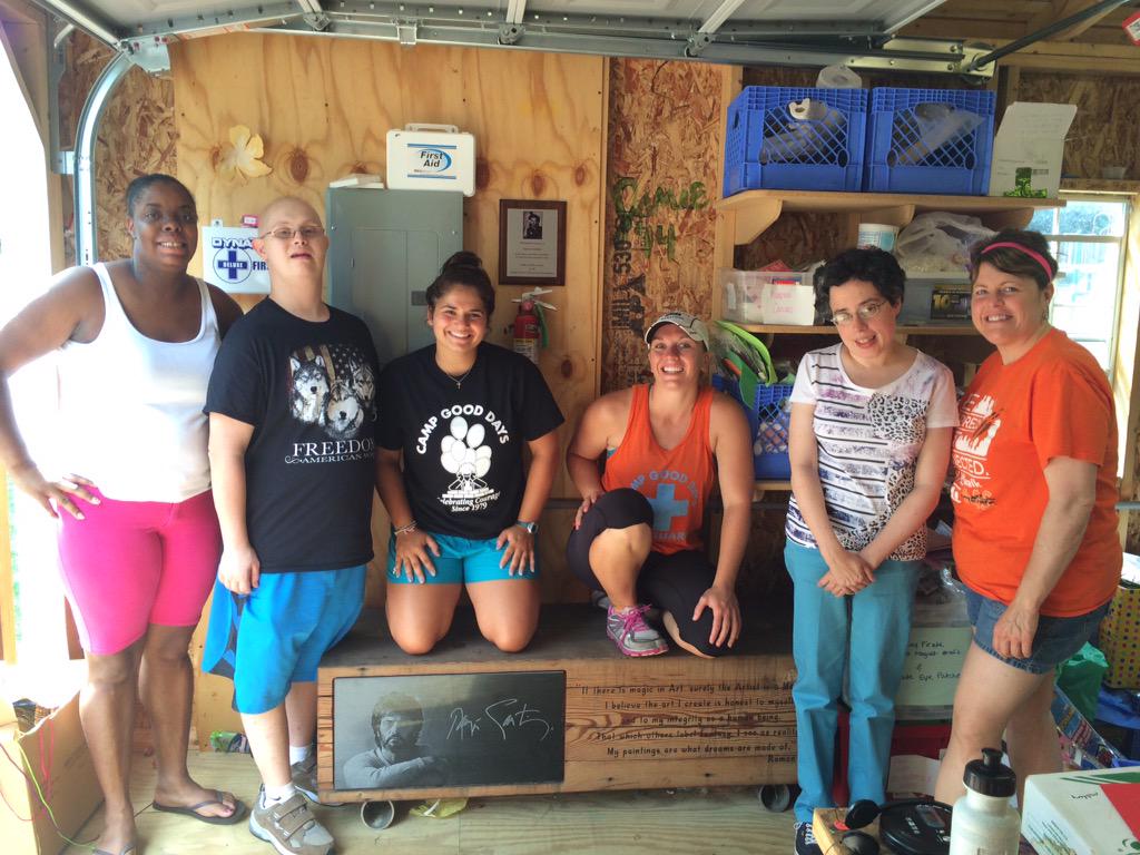 CampGoodDays's tweet photo. We love having our friends from @HolyChildhood at our Recreational Facility! #CGDSummer http://t.co/pUBX5BGllE
