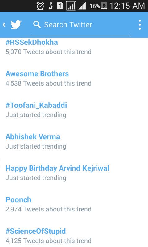                                 Happy birthday Arvind kejriwal 