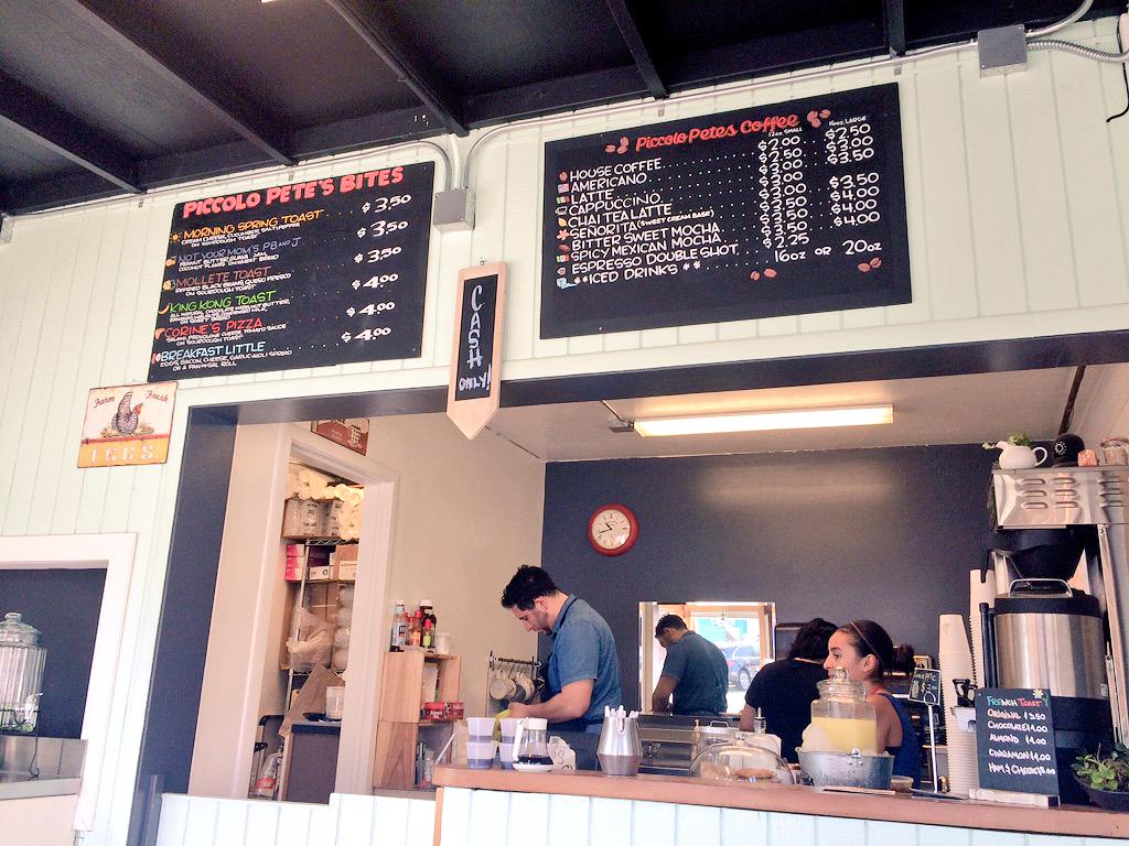 codemestat's tweet photo. So happy to find @piccolopetecafe! Thought only a 7/11 when I moved here but what cute &amp; yum cafe! New morning spot! http://t.co/5DybSIxW03