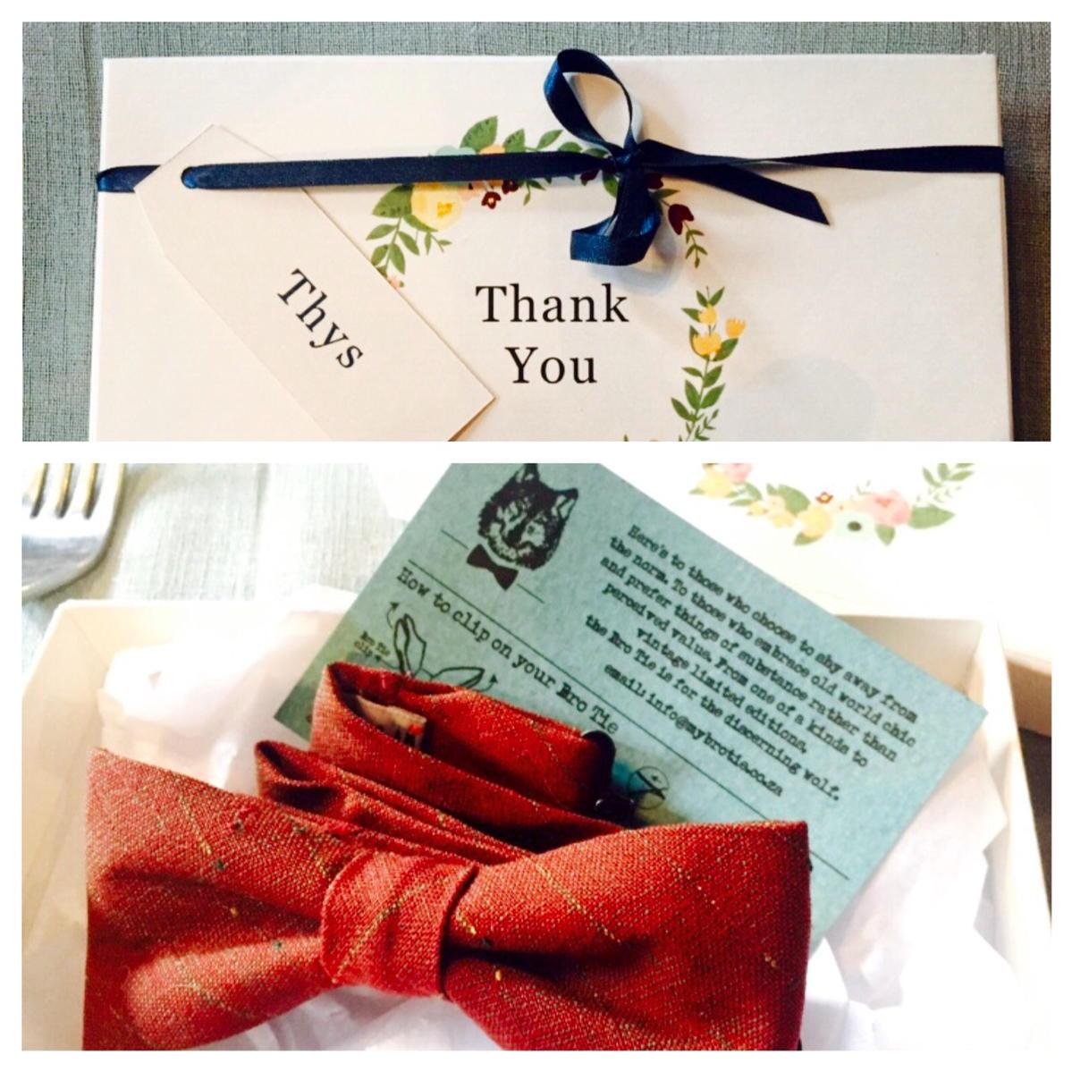 #MyBroTie #weddingfavours...and there was one for me!