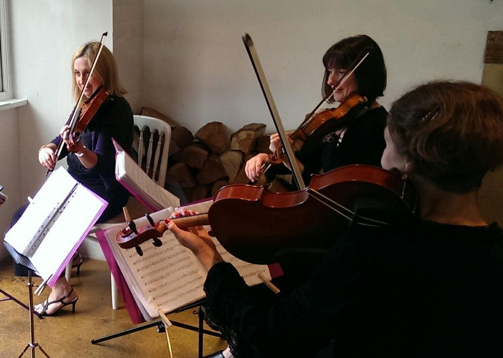 solebaystrings's tweet photo. Sole Bay Strings at #DoveBarn #Suffolk today http://t.co/duu7eNwiyN