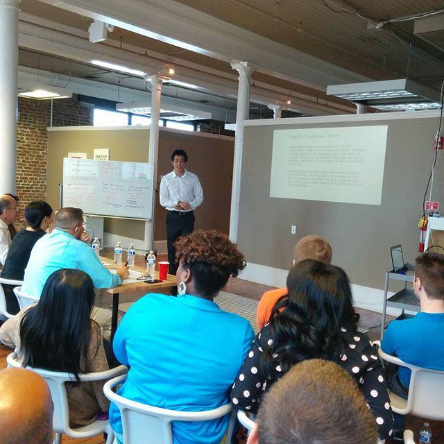 SPAtlanta's tweet photo. Nathan and team are on deck with their AR education system! #startuppirates #startuppiratesatl #pitchday http://t.co/bfO3gqrTR1