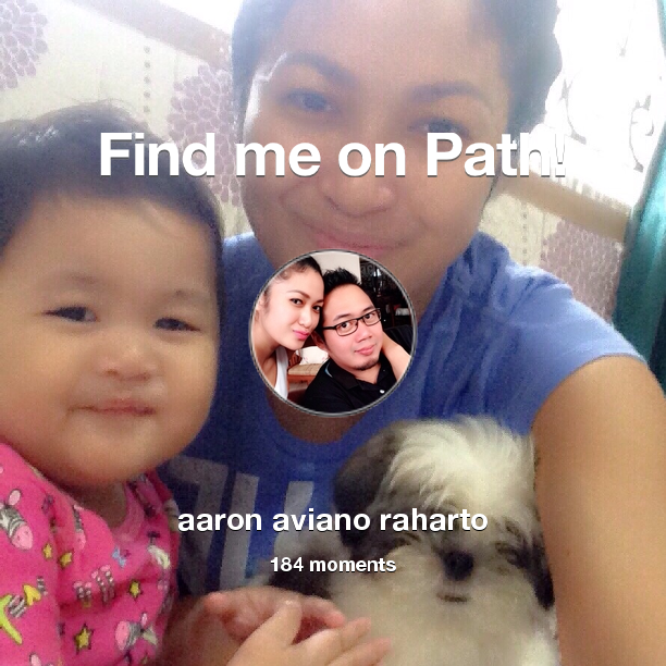 AaronAviano's tweet photo. I've shared 184 memories with my friends on #Path - see them now at http://t.co/A0nTN1R2oo! #thepersonalnetwork http://t.co/plWkoQBX9L